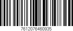 Código de barras (EAN, GTIN, SKU, ISBN): '7612076460935'