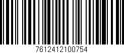 Código de barras (EAN, GTIN, SKU, ISBN): '7612412100754'