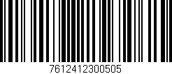 Código de barras (EAN, GTIN, SKU, ISBN): '7612412300505'