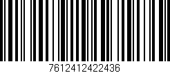Código de barras (EAN, GTIN, SKU, ISBN): '7612412422436'