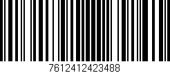 Código de barras (EAN, GTIN, SKU, ISBN): '7612412423488'