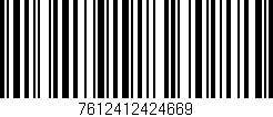 Código de barras (EAN, GTIN, SKU, ISBN): '7612412424669'