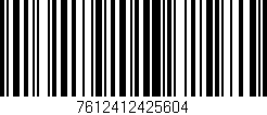 Código de barras (EAN, GTIN, SKU, ISBN): '7612412425604'