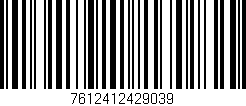 Código de barras (EAN, GTIN, SKU, ISBN): '7612412429039'