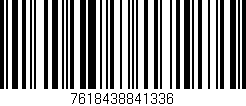 Código de barras (EAN, GTIN, SKU, ISBN): '7618438841336'