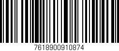 Código de barras (EAN, GTIN, SKU, ISBN): '7618900910874'