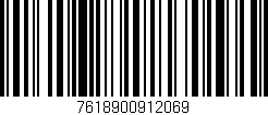 Código de barras (EAN, GTIN, SKU, ISBN): '7618900912069'