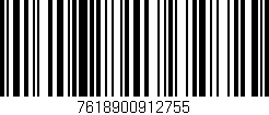 Código de barras (EAN, GTIN, SKU, ISBN): '7618900912755'