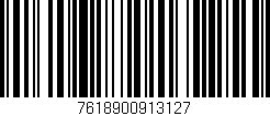 Código de barras (EAN, GTIN, SKU, ISBN): '7618900913127'