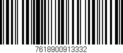 Código de barras (EAN, GTIN, SKU, ISBN): '7618900913332'