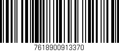 Código de barras (EAN, GTIN, SKU, ISBN): '7618900913370'