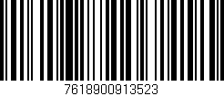 Código de barras (EAN, GTIN, SKU, ISBN): '7618900913523'