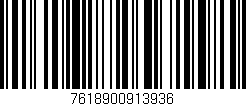 Código de barras (EAN, GTIN, SKU, ISBN): '7618900913936'
