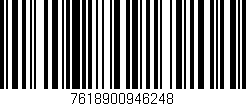Código de barras (EAN, GTIN, SKU, ISBN): '7618900946248'