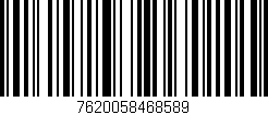 Código de barras (EAN, GTIN, SKU, ISBN): '7620058468589'