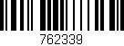 Código de barras (EAN, GTIN, SKU, ISBN): '762339'