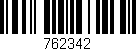 Código de barras (EAN, GTIN, SKU, ISBN): '762342'
