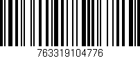 Código de barras (EAN, GTIN, SKU, ISBN): '763319104776'