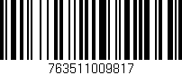 Código de barras (EAN, GTIN, SKU, ISBN): '763511009817'