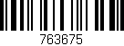 Código de barras (EAN, GTIN, SKU, ISBN): '763675'