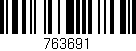 Código de barras (EAN, GTIN, SKU, ISBN): '763691'