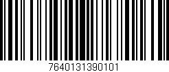 Código de barras (EAN, GTIN, SKU, ISBN): '7640131390101'