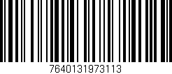Código de barras (EAN, GTIN, SKU, ISBN): '7640131973113'