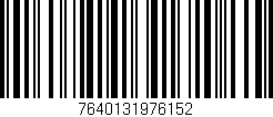 Código de barras (EAN, GTIN, SKU, ISBN): '7640131976152'
