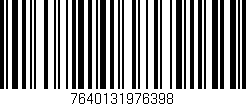 Código de barras (EAN, GTIN, SKU, ISBN): '7640131976398'