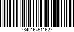 Código de barras (EAN, GTIN, SKU, ISBN): '7640164511627'