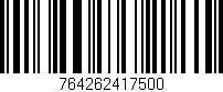 Código de barras (EAN, GTIN, SKU, ISBN): '764262417500'