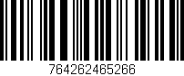 Código de barras (EAN, GTIN, SKU, ISBN): '764262465266'