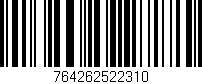 Código de barras (EAN, GTIN, SKU, ISBN): '764262522310'
