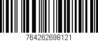 Código de barras (EAN, GTIN, SKU, ISBN): '764262698121'