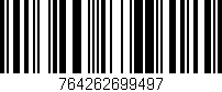 Código de barras (EAN, GTIN, SKU, ISBN): '764262699497'