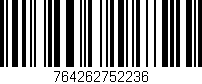 Código de barras (EAN, GTIN, SKU, ISBN): '764262752236'