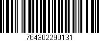 Código de barras (EAN, GTIN, SKU, ISBN): '764302290131'
