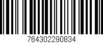 Código de barras (EAN, GTIN, SKU, ISBN): '764302290834'