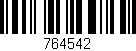 Código de barras (EAN, GTIN, SKU, ISBN): '764542'