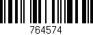 Código de barras (EAN, GTIN, SKU, ISBN): '764574'