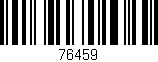 Código de barras (EAN, GTIN, SKU, ISBN): '76459'