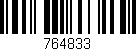 Código de barras (EAN, GTIN, SKU, ISBN): '764833'