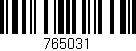 Código de barras (EAN, GTIN, SKU, ISBN): '765031'