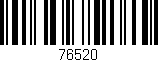 Código de barras (EAN, GTIN, SKU, ISBN): '76520'