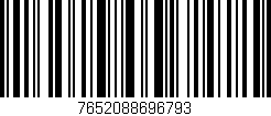 Código de barras (EAN, GTIN, SKU, ISBN): '7652088696793'