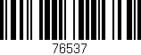 Código de barras (EAN, GTIN, SKU, ISBN): '76537'