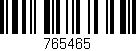 Código de barras (EAN, GTIN, SKU, ISBN): '765465'
