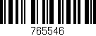 Código de barras (EAN, GTIN, SKU, ISBN): '765546'