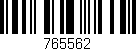 Código de barras (EAN, GTIN, SKU, ISBN): '765562'
