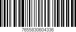 Código de barras (EAN, GTIN, SKU, ISBN): '7655830604336'